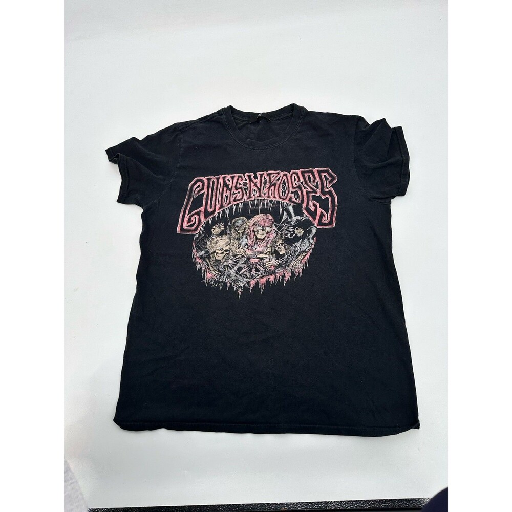 T shirt  Guns N Roses ‎ band streetwear tee no brand just the size s